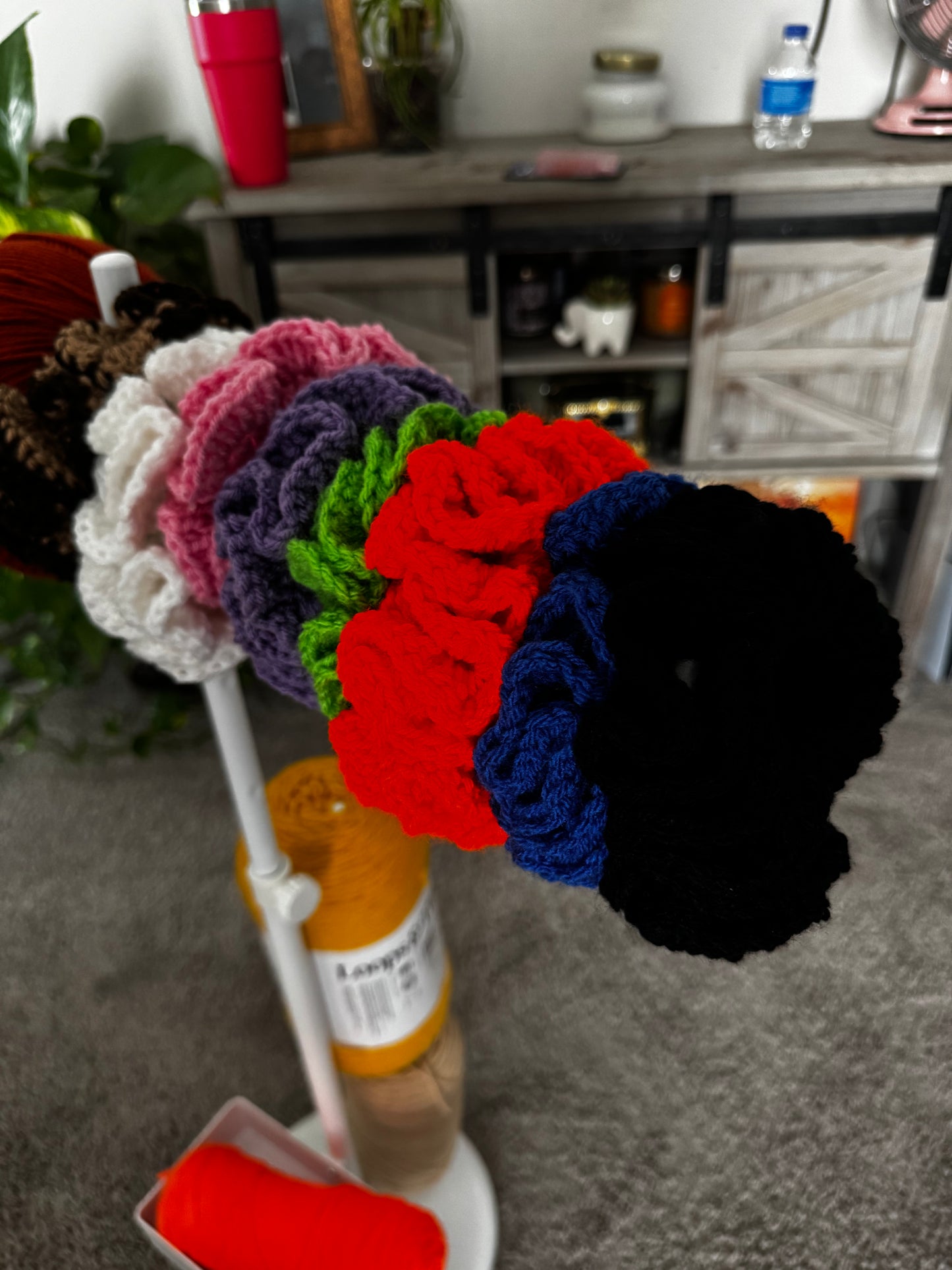 UrbanCrochet scrunchies